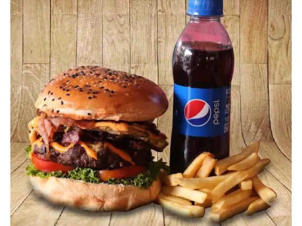 HAMBURGUESA SPER CHIPS + PAPAS + GASEOSA POSTOBN 250 ML