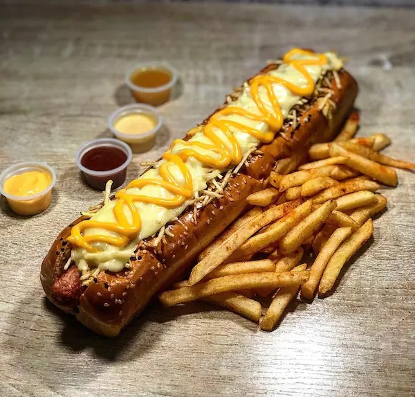 SPER PERRO + PAPA A LA FRANCESA